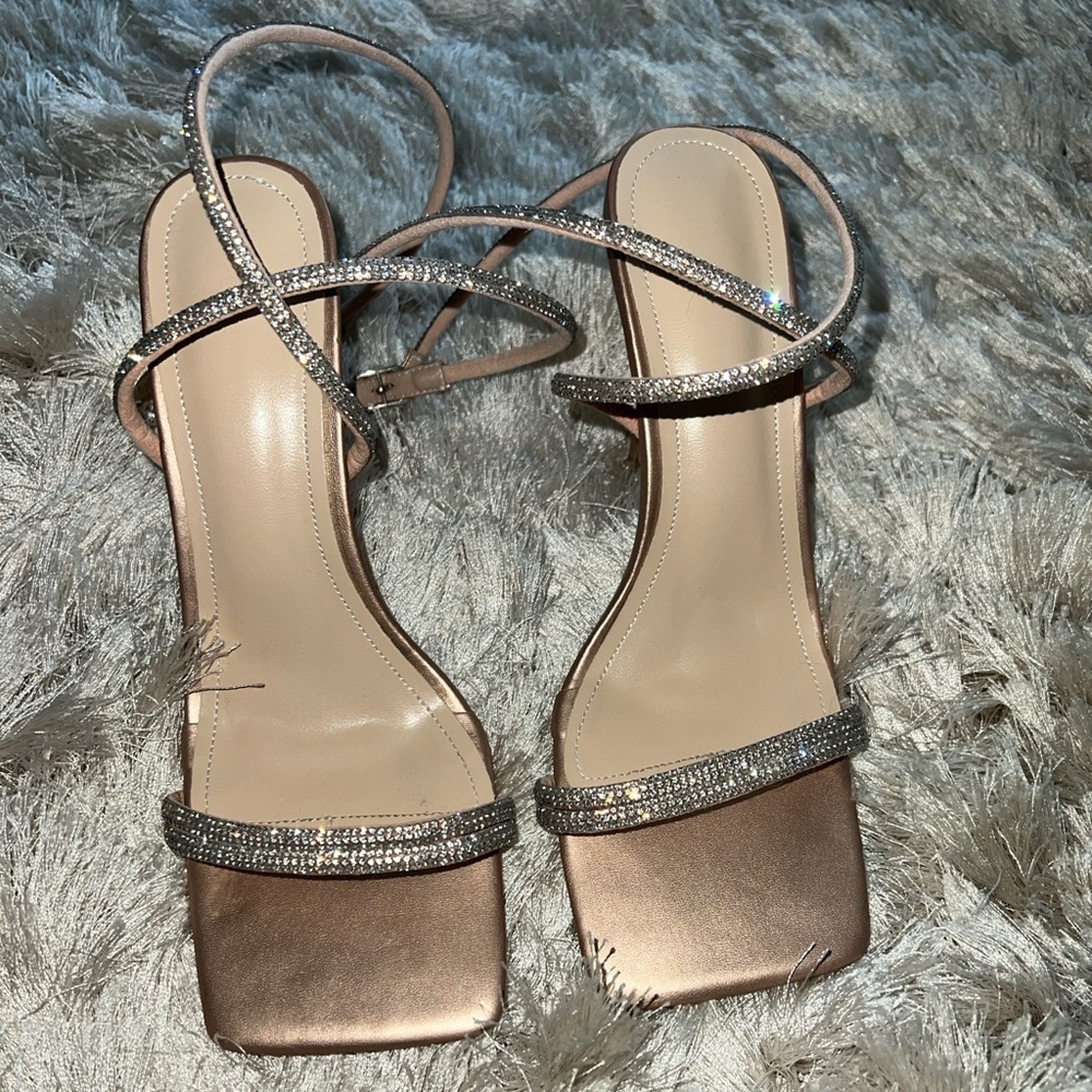 Champagne shein heels
